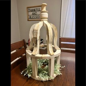Centerpiece, rustic farmhouse